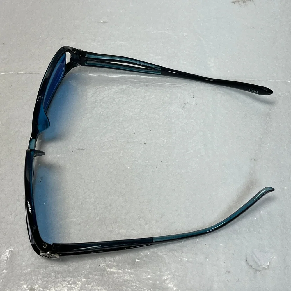 Zenni Optical Blue Lenses‎ Sunglasses Rectangular Frame Model 235521